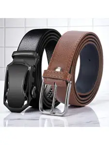 Provogue Men Pack of 2 Formal Belt