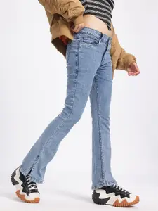 glitchez Women Slim Bootcut Jeans