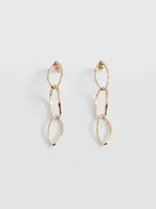 MANGO Contemporary Drop Earrings