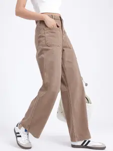 glitchez Women Wide Leg Jeans