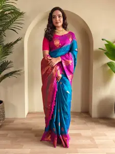 Anouk Woven Design Zari Banarasi Saree