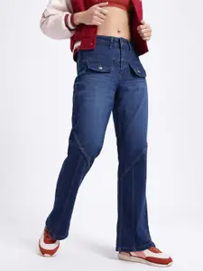 glitchez Women Vintage Vibes Bootcut Jeans