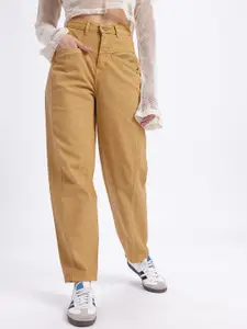 glitchez Women Barrel Fit Jeans