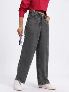 glitchez Women Baggy Jeans