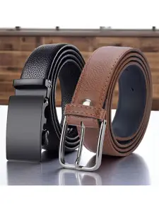 Provogue Men Pack Of 2 Formal Belt