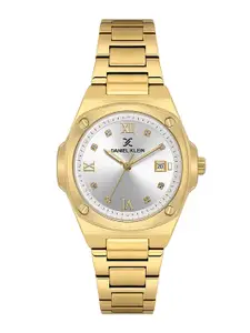 Daniel Klein premium lady Women Dial & Stainless Steel Straps Analogue Watch DK.1.13947-3