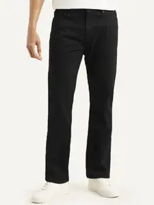 Levis Men Straight Fit Mid-Rise Jeans