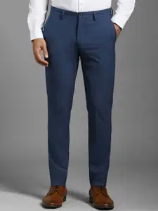 Louis Philippe Men Slim Fit Mid-Rise Flat Front Formal Trouser