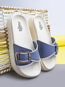 The Roadster Lifestyle Co. Women Open Toe Lightweight Flats With Buckle