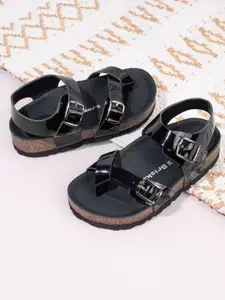 BRISKERS Girls Comfort Flats With Buckle