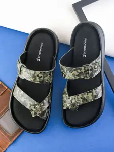 Provogue Men Synthetic Leather Comfort Sandals