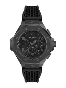 PHILIPP PLEIN Men Brass Dial & Straps Analogue Watch PWPRA0924