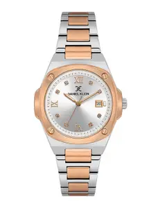 Daniel Klein Women Dial & Stainless Steel Straps Analogue Watch DK.1.13947-6