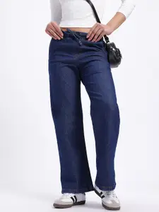 glitchez Women Denim Drift Wide Leg Jeans