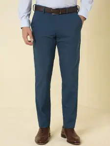 Allen Solly Sport Men Solid Slim Fit Trousers