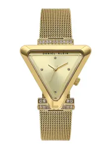 Daniel Klein Women Embellished Dial & Bracelet Style Straps Analogue Watch DK.1.13963-3
