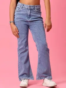 V-Mart Girls Mid-Rise Bootcut Jeans