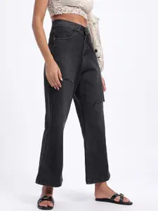 glitchez Women Comfort Denim Wide Leg Jeans