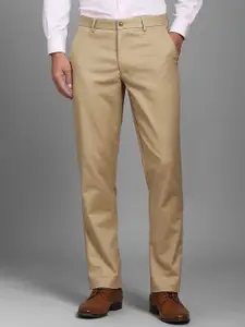 Louis Philippe Men Solid Formal Trousers