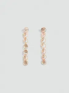 MANGO Contemporary Drop Earrings