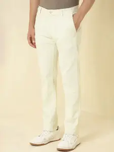 Allen Solly Men Slim Fit Mid-Rise Trousers