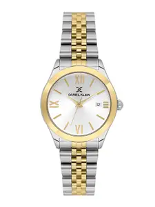 Daniel Klein Women Dial & Stainless Steel Straps Analogue Watch DK.1.13920-4