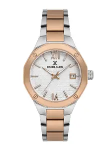 Daniel Klein Women Stainless Steel Bracelet Style Straps Analogue Watch DK.1.13938-6