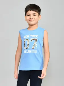 Lux Cozi Boys Printed Pure Cotton T-Shirt With Shorts