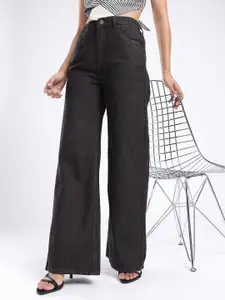 glitchez Women Wide Leg Jeans