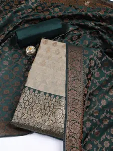 Meena Bazaar Woven Design Unstitched Dress Material