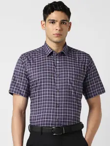 Van Heusen Checked Cotton Formal Shirt