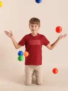 U.S. Polo Assn. Kids Boys Brand Logo Printed T-shirt