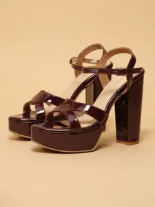 ERIDANI Women Augustine Platform Heels Sandals