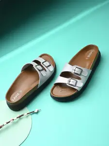 Lavie Women Open Toe Flats with Buckles