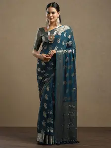 Saree mall Woven Design Pure Georgette Bagh Sarees