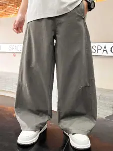 INCLUD Boys Regular Fit Korean Pants