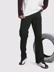 The Roadster Life Co. Men Pure Cotton Flared Jeans