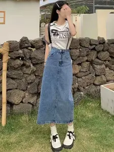 StyleCast High Waist Flared Midi Skirt