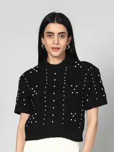 Fashion Gaiia Women Crop Pullover Sweaters