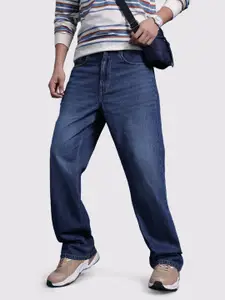 The Roadster Life Co. Men Flared Fit Pure Cotton Jeans