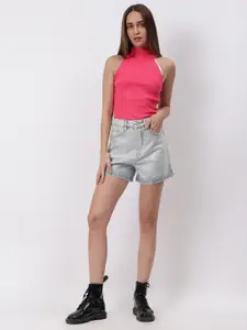 Fashion Gaiia Women Striped Sweater Vest