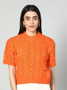 Fashion Gaiia Women Round Neck Pullover Sweaters