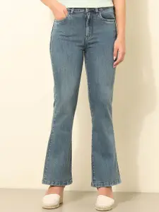 U.S. Polo Assn. Women Bootcut High-Rise Light Fade Stretchable Jeans