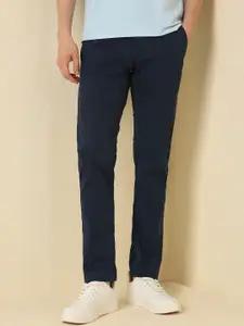 Allen Solly Men Slim Fit Mid-Rise Regular Trousers