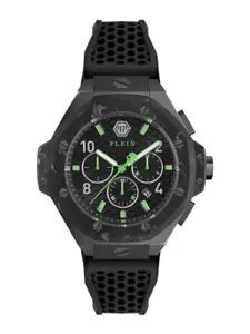 PHILIPP PLEIN Men Brass Dial & Straps Analogue Watch PWPRA0624