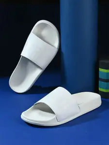 WROGN Men Solid Sliders Flip Flops