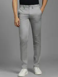 Louis Philippe Sport Men Slim Fit Mid-Rise Flat-Front Trousers