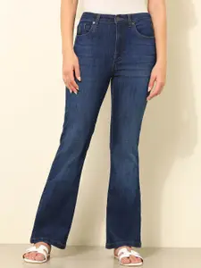 U.S. Polo Assn. Women Bootcut High-Rise Light Fade Stretchable Jeans