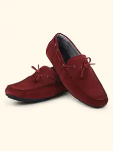 yoho Men Suede Boat Shoes