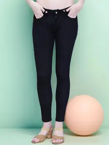 DressBerry Women Skinny Fit Low-Rise Stretchable  Clean Look Jeans